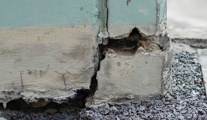 broken stem wall