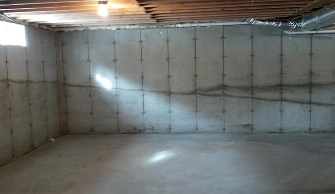 Interior Basement Waterproofing Process
