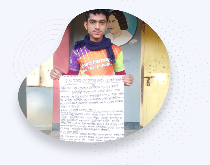 Shrabon Wrote an Essay on the 5oth Anniversary of Bangladesh